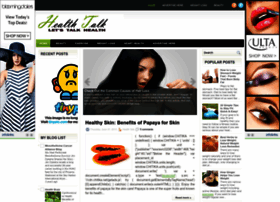 Healthtalk-ht.blogspot.com.ng