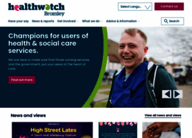 Healthwatchbromley.co.uk