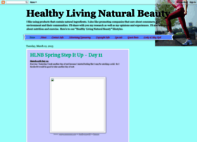 Healthylivingnaturalbeauty.blogspot.com