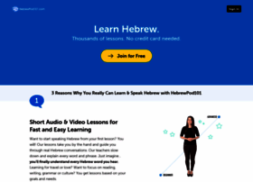 Hebrewpod101.com