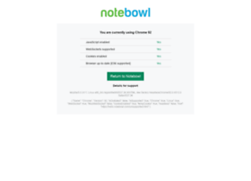 Hello.notebowl.com