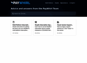 Help.paywhirl.com