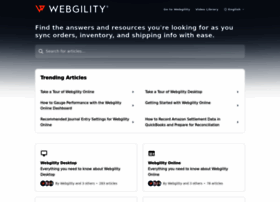Help.webgility.com
