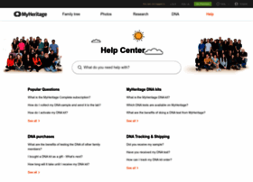 Helpcenter.myheritage.com