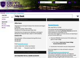 helpdesk.crown.edu