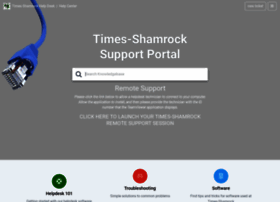 Helpdesk.timesshamrock.com