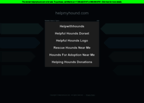 helpmyhound.com