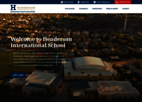 Hendersonschool.com