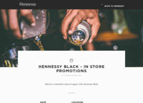 Hennessyblack-instorepromotion.splashthat.com