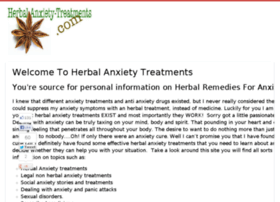 herbal-anxiety-treatments.com