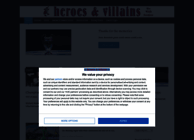 Heroesandvillains.info