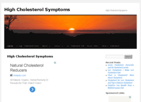 highcholesterolsymptoms.org