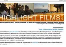 Highlightfilmsproduction.blogspot.co.il