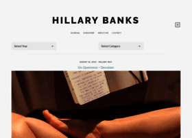 Hillarybanks.com