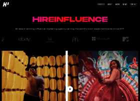 hireinfluence.com