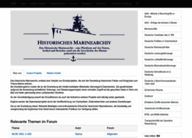 historisches-marinearchiv.de