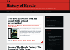 Historyofhyrule.blogspot.com