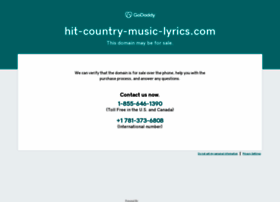 hit-country-music-lyrics.com
