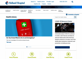 Hollandhospital.staywellsolutionsonline.com