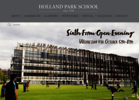 Hollandparkschool.co.uk