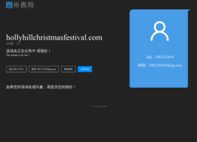 Hollyhillchristmasfestival.com