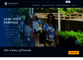 Holyfamily.edu