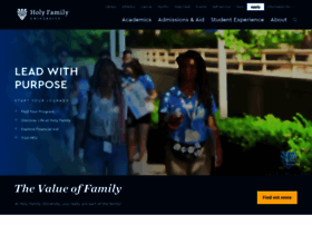 holyfamily.edu