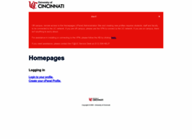 homepages.uc.edu