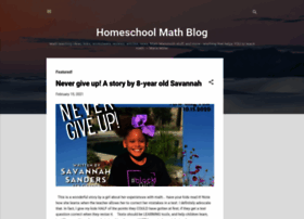 homeschoolmath.blogspot.com