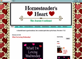 homesteadersheart.blogspot.com