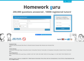 Homeworkguru.org