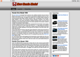 Hondamodel.blogspot.com