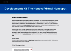 honeyd.org