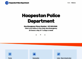 Hoopestonpolice.org