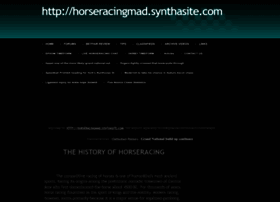 horseracingmad.synthasite.com