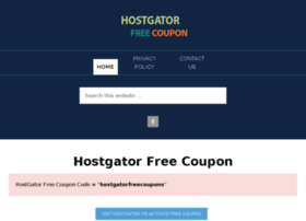 hostgatorfreecoupon.com