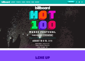 Hot100festival.billboard.com
