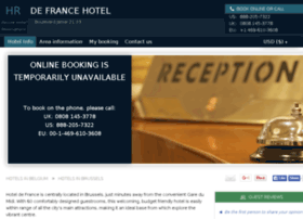 hotel-de-france-brussels.h-rsv.com