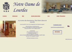 hotel-notredamedelourdes.fr