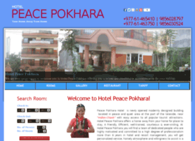 hotelpeacepokhara.com