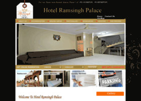 hotelramsinghpalace.com