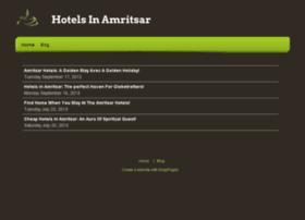 Hotelsinamritsar.snappages.com