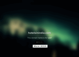 hotelsinindia.com