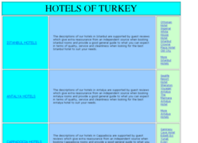 hotelsofturkey.net