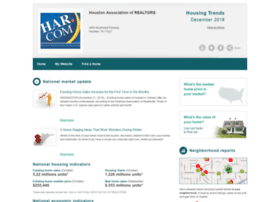 Houstonassociationofrealtors.housingtrendsenewsletter.com