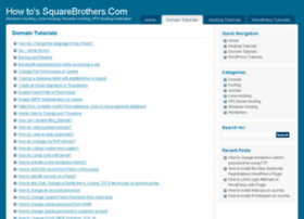 how-to.squarebrothers.com