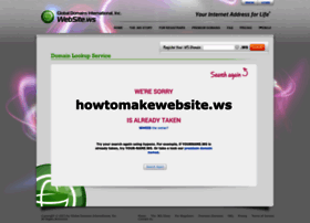 Howtomakewebsite.ws