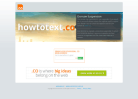 Howtotext.co