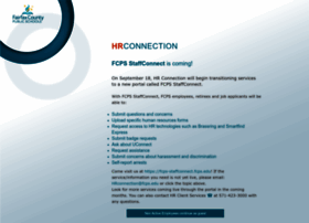 Hrconnection.fcps.edu