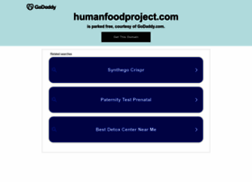 humanfoodproject.com